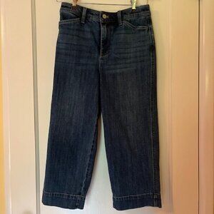 Talbots 2P Wide Legged Crop Jeans
